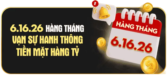 Thưởng nạp lại cho thành viên VIP